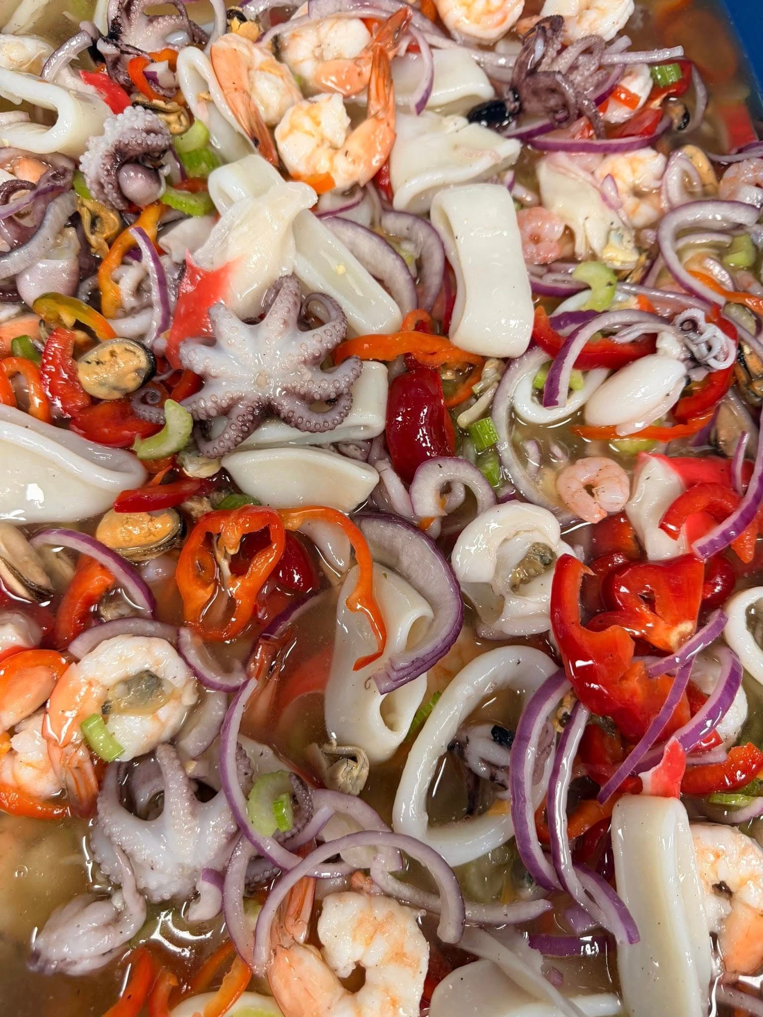 Salade de fruits de mer