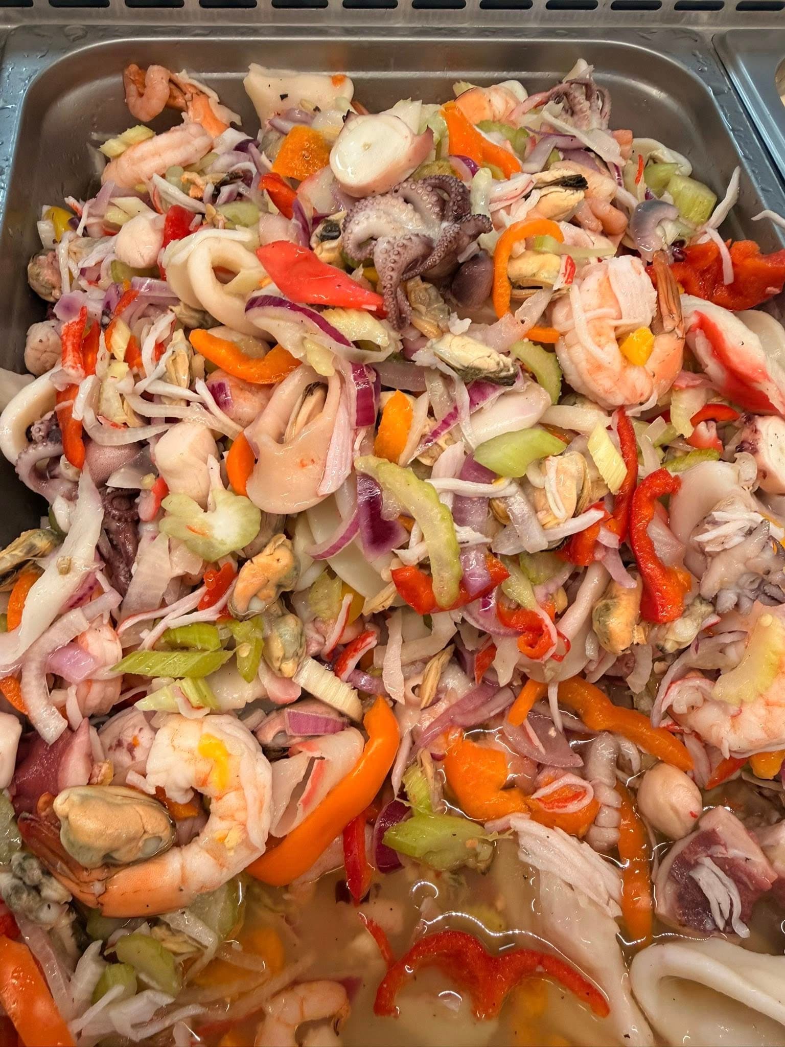 Salade de fruits de mer